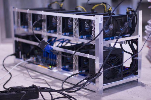 An efficient miner setup illustrating wholesale Bitcoin machine advantages