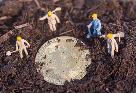 An illustration of a high-efficiency mining rig managed remotely to enhance Bitcoin mining operations