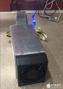 An advanced mining rig setup, illustrating the core components essential for efficient cryptocurrency extraction